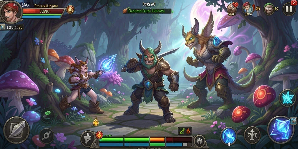 Gameplay seru dan menantang di dunia fantasi 33AG.