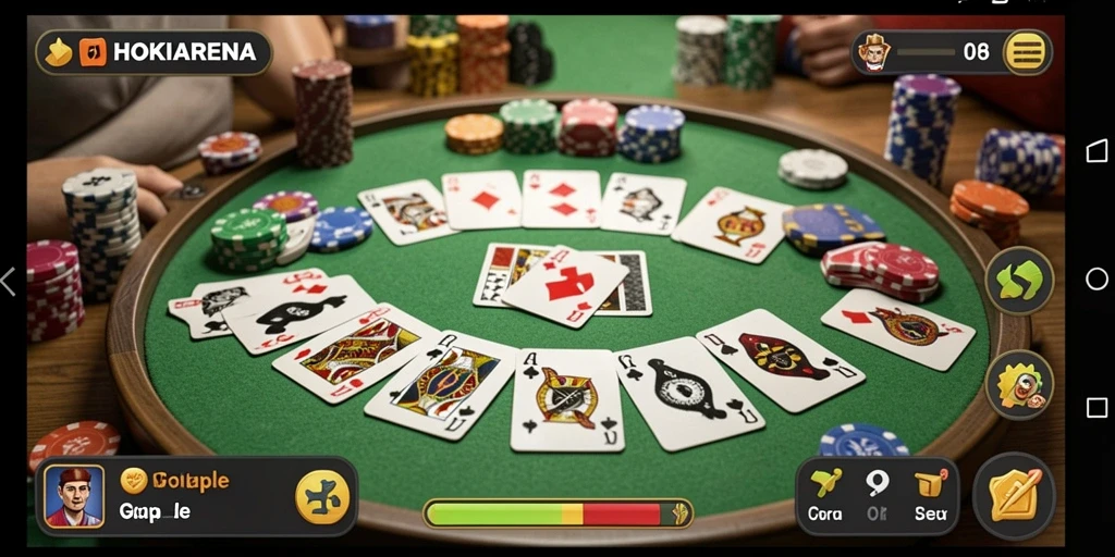Tampilan gameplay HOKIARENA yang menegangkan dan menyenangkan.
