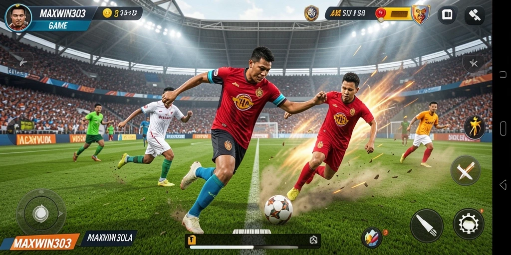 Tampilan gameplay MAXWIN303 yang seru dan penuh aksi.