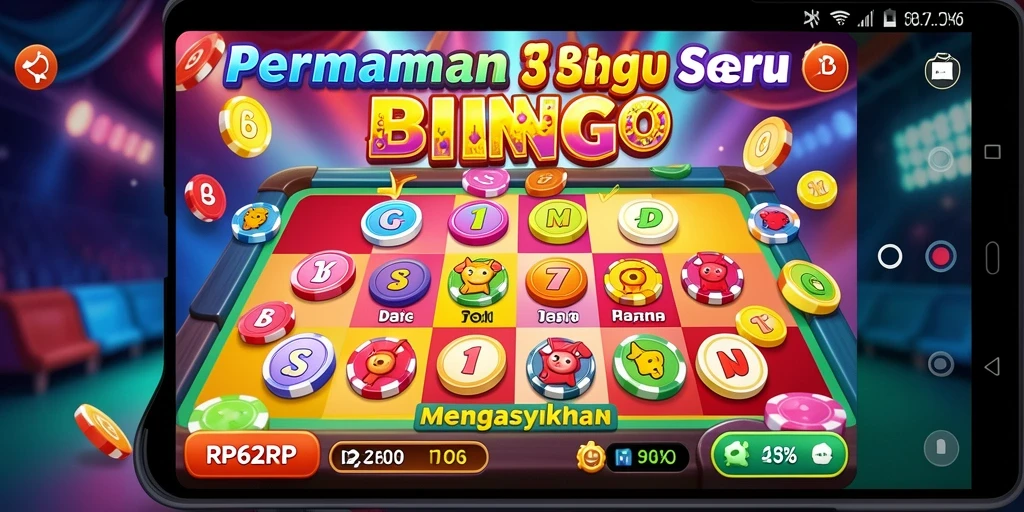Tampilan screenshot RP62RP menampilkan gameplay Bingo yang menarik.