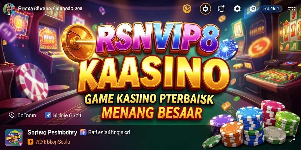 Gameplay seru di RSNVIP8 dengan berbagai permainan kasino.