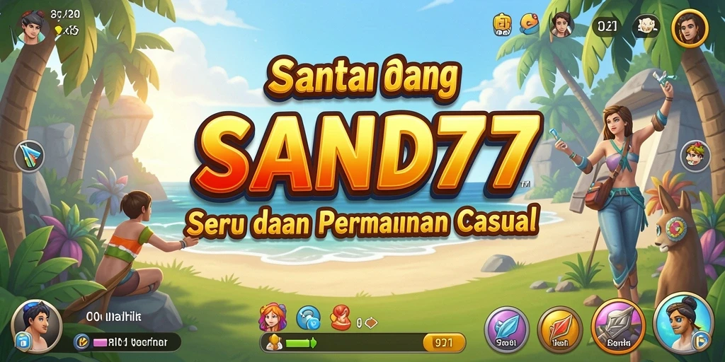 Screenshot SAND77 menampilkan keseruan gameplay Casual yang menghibur.