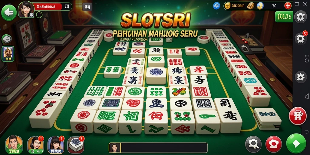 Tampilan gameplay SLOTSRI yang penuh warna dan menarik.