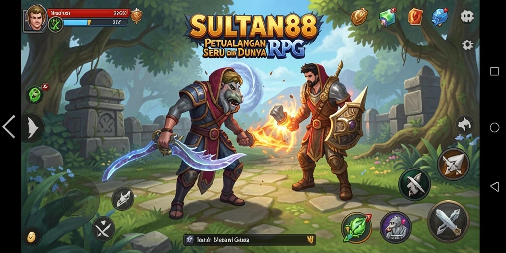 Tampilan gameplay SULTAN88 yang menakjubkan dan penuh petualangan.