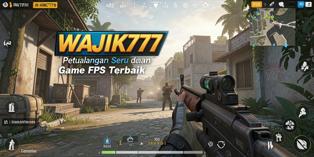Screenshot gameplay WAJIK777 menunjukkan aksi pertempuran yang seru.