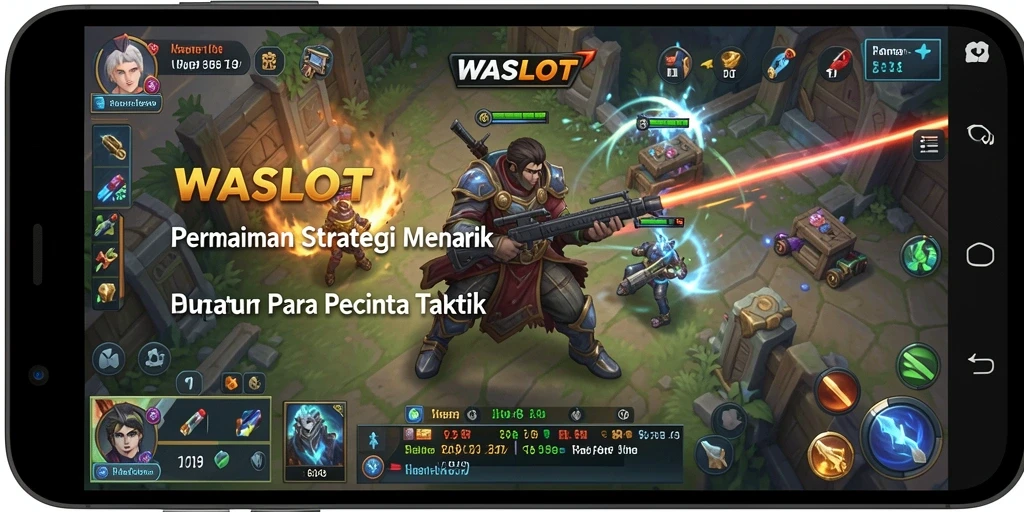 Tampilan utama gameplay WASLOT dengan elemen strategi yang intens.