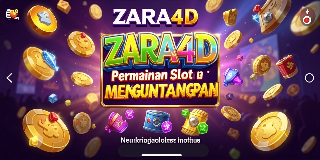 Screenshot gameplay ZARA4D menampilkan putaran slot yang menegangkan.